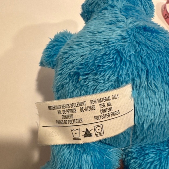 Sesame Street Cookie Monster Blue Stuffed Toy Soft Plush Doll 9.5” - Picture 5 of 6